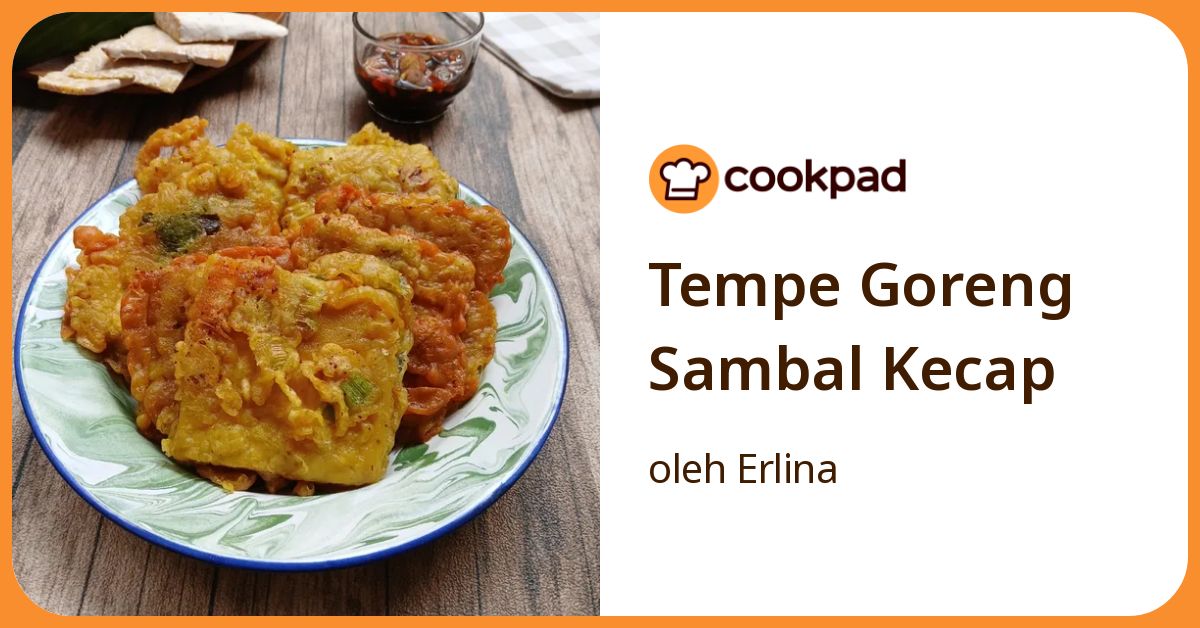 Tempe Goreng Sambal Kecap