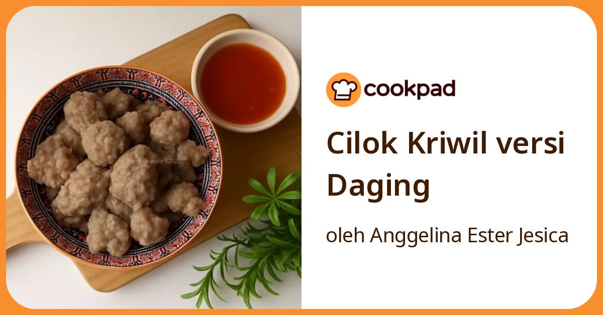 Cilok Kriwil versi Daging