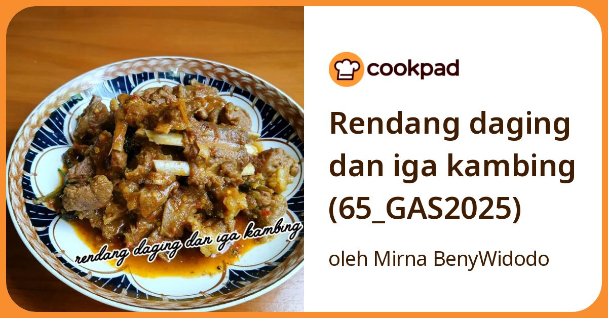 Rendang daging dan iga kambing (65_GAS2025)