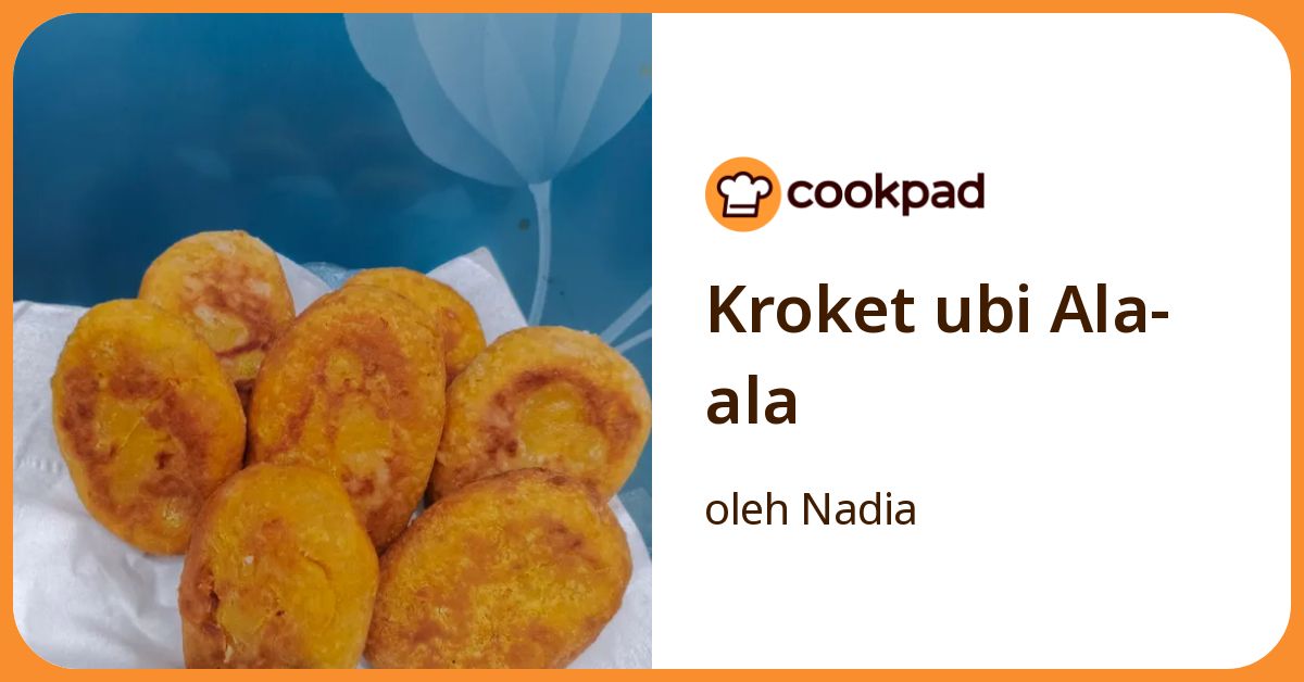 Kroket ubi Ala-ala