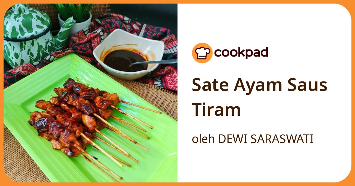 Sate Ayam Saus Tiram