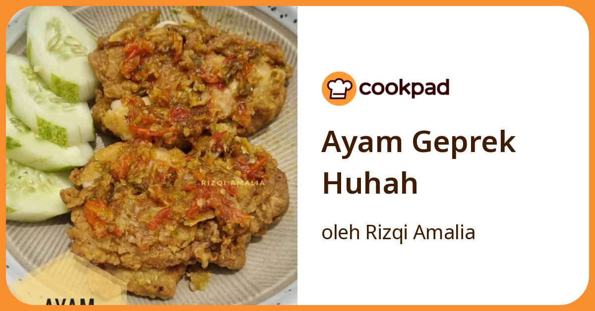 Ayam Geprek Huhah