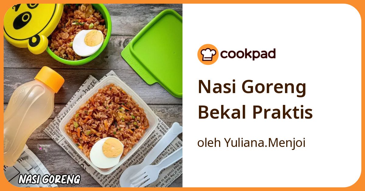 Nasi Goreng Bekal Praktis