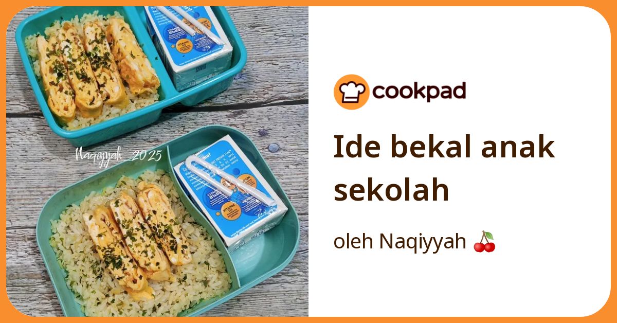 Ide bekal anak sekolah