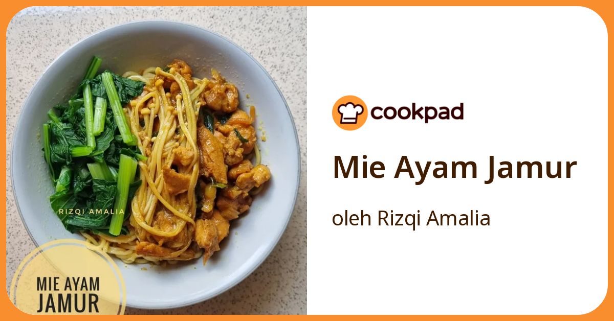 Mie Ayam Jamur