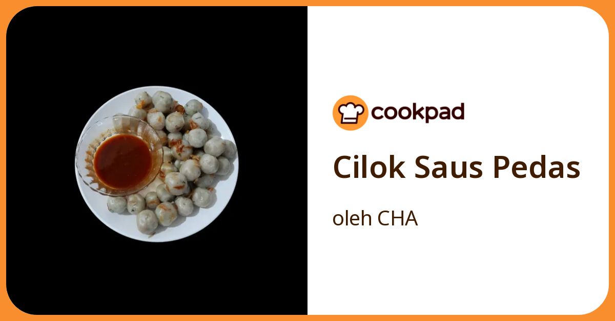 Cilok Saus Pedas