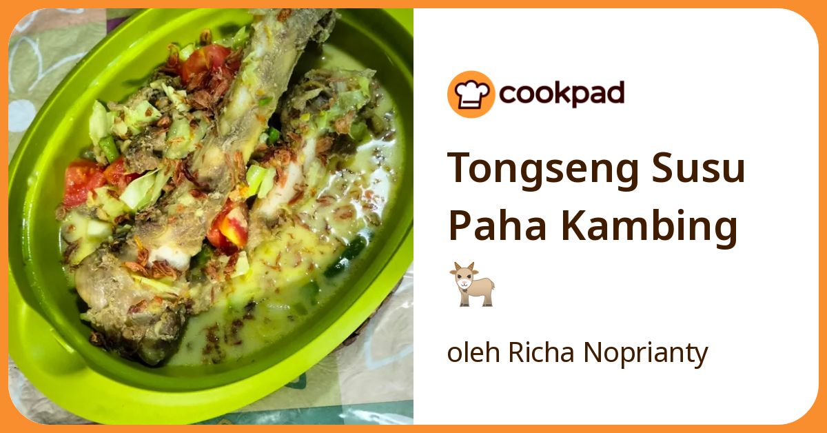 Tongseng Susu Paha Kambing🐐