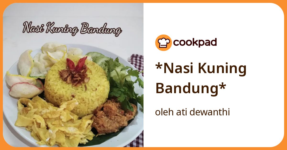 *Nasi Kuning Bandung*