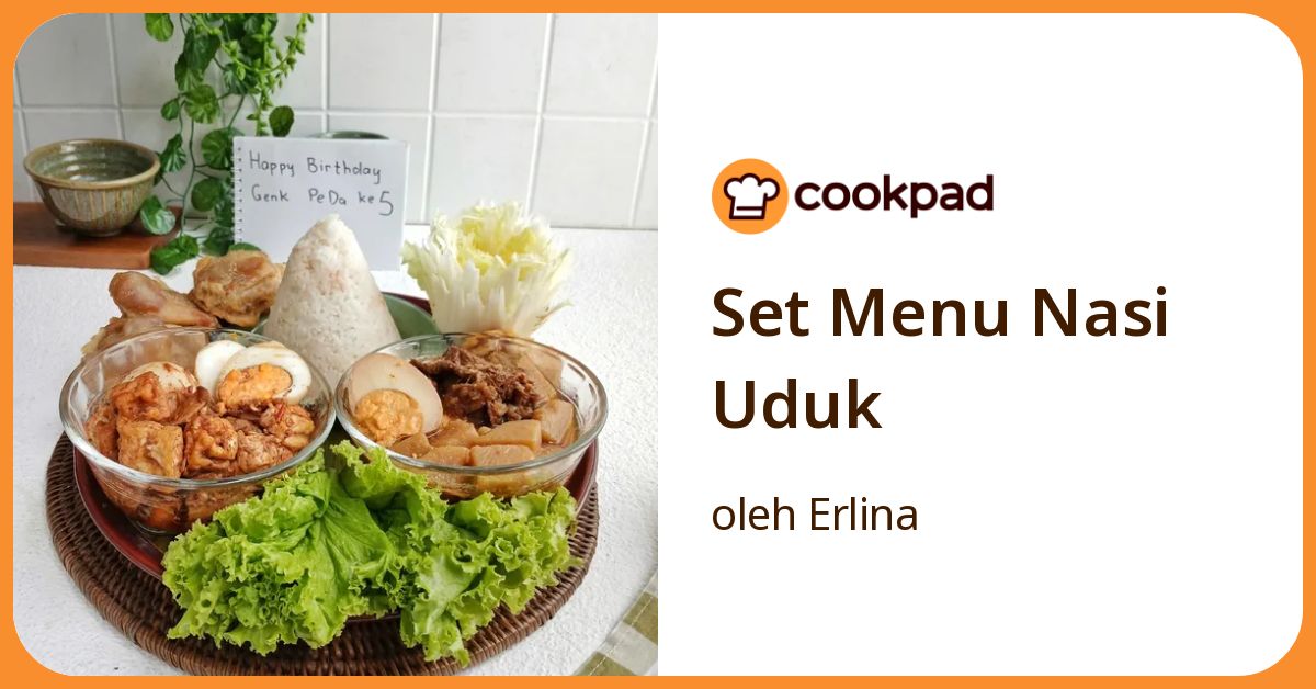 Set Menu Nasi Uduk