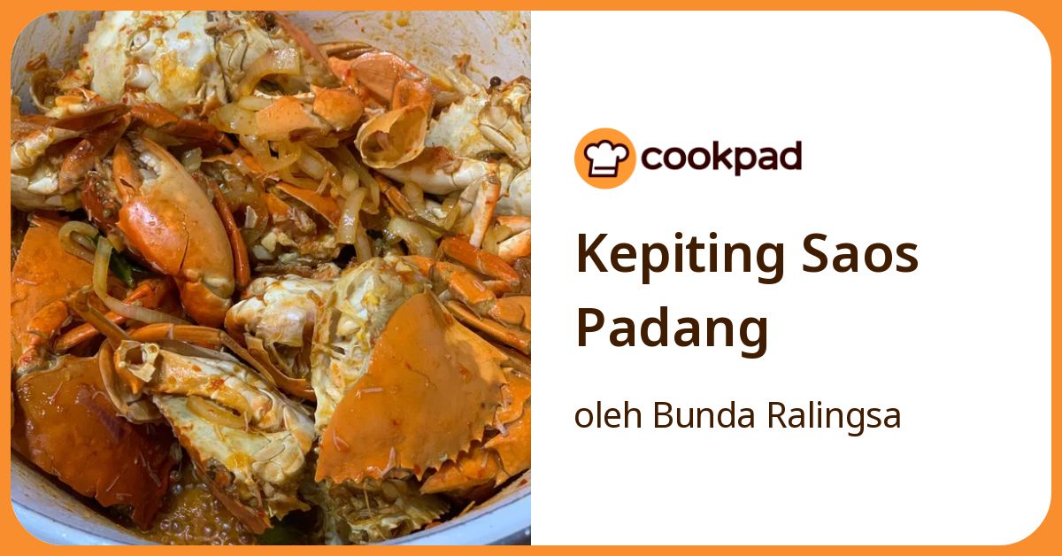 Kepiting Saos Padang