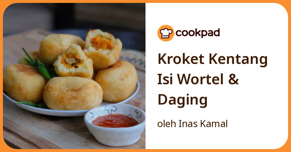 Kroket Kentang Isi Wortel & Daging