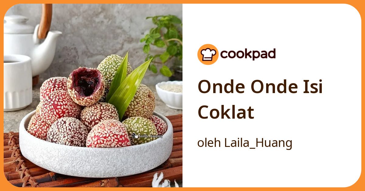 Onde Onde Isi Coklat