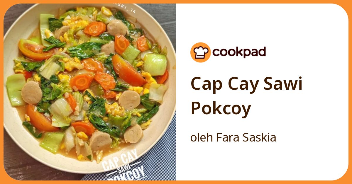 Cap Cay Sawi Pokcoy