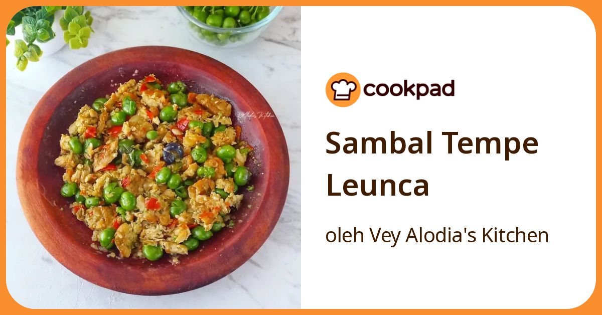 Sambal Tempe Leunca