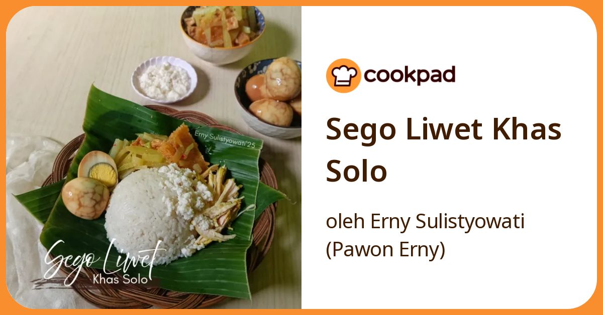 Sego Liwet Khas Solo