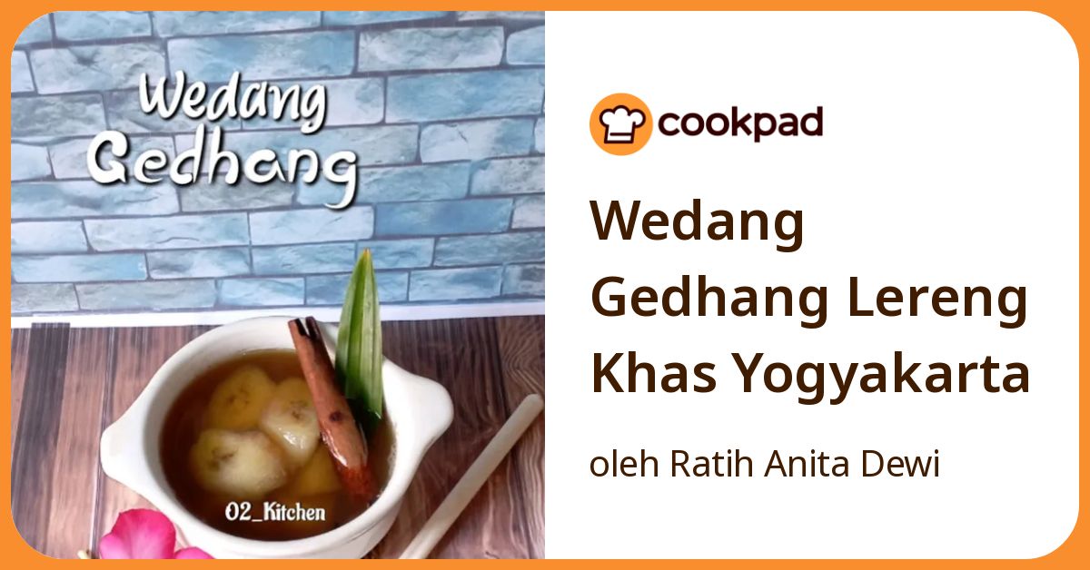 Wedang Gedhang Lereng Khas Yogyakarta