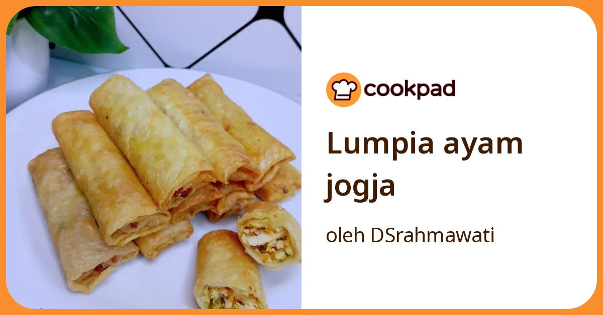 Lumpia ayam jogja