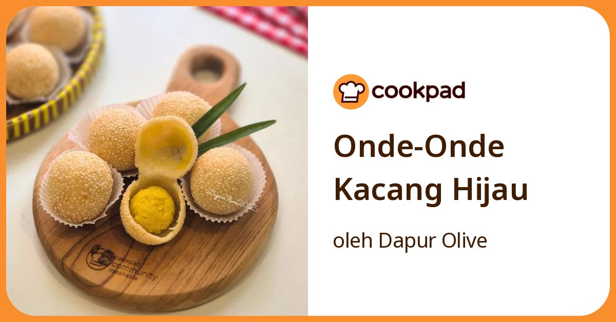 Onde-Onde Kacang Hijau
