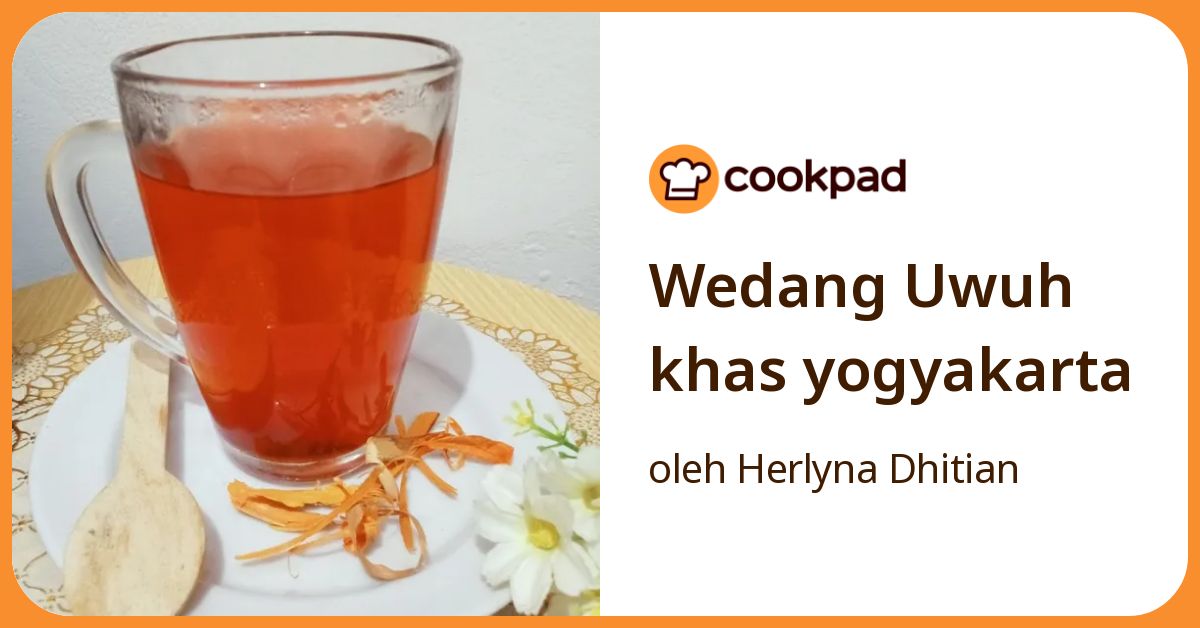 Wedang Uwuh khas yogyakarta