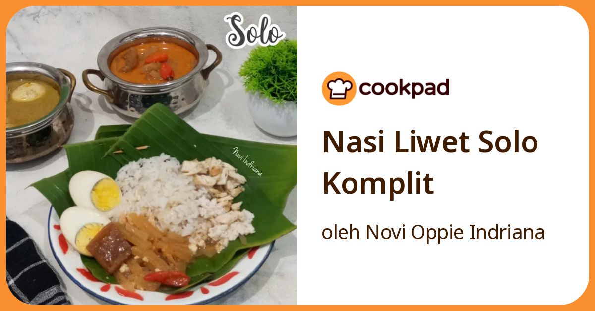 Nasi Liwet Solo Komplit