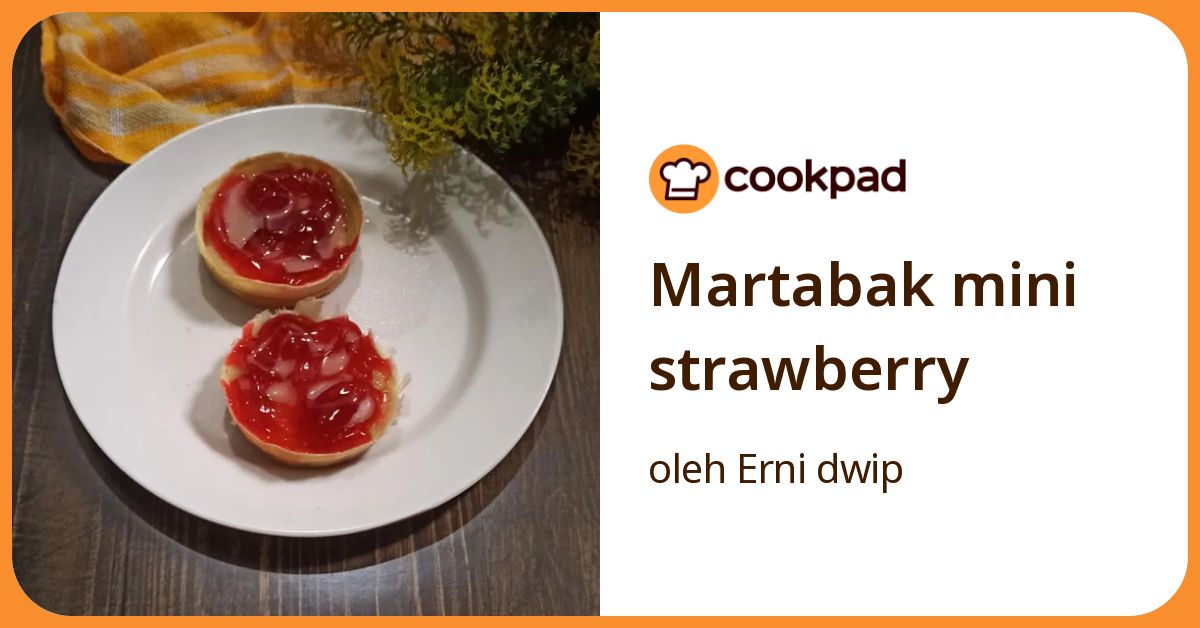 Martabak mini strawberry