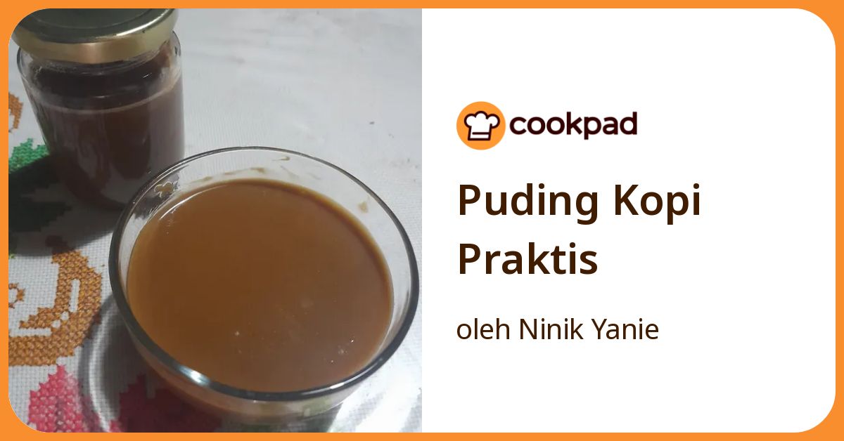 Puding Kopi Praktis
