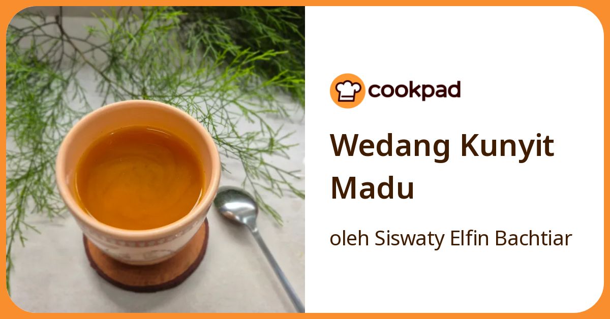 Wedang Kunyit Madu