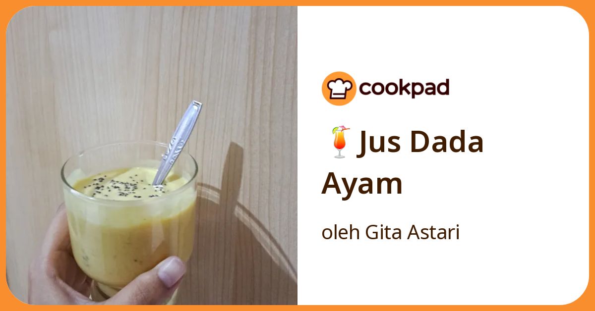 🍹Jus Dada Ayam