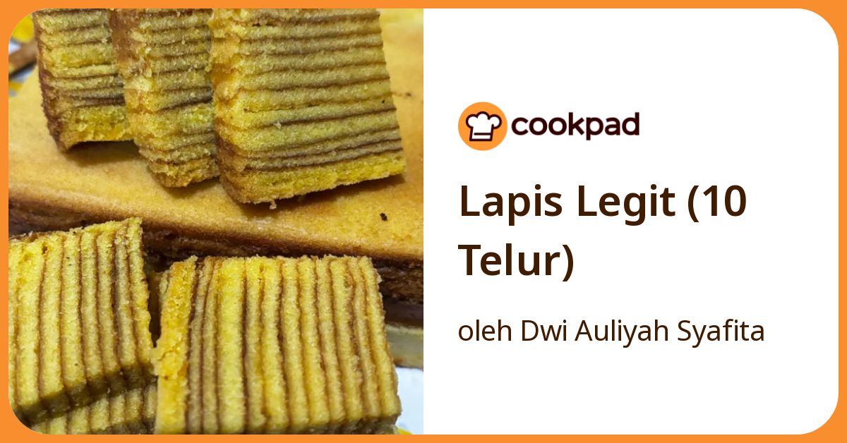 Lapis Legit (10 Telur)