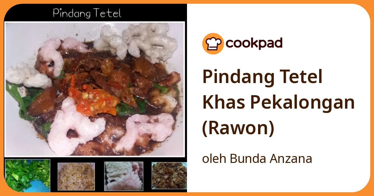 Pindang Tetel Khas Pekalongan (Rawon)