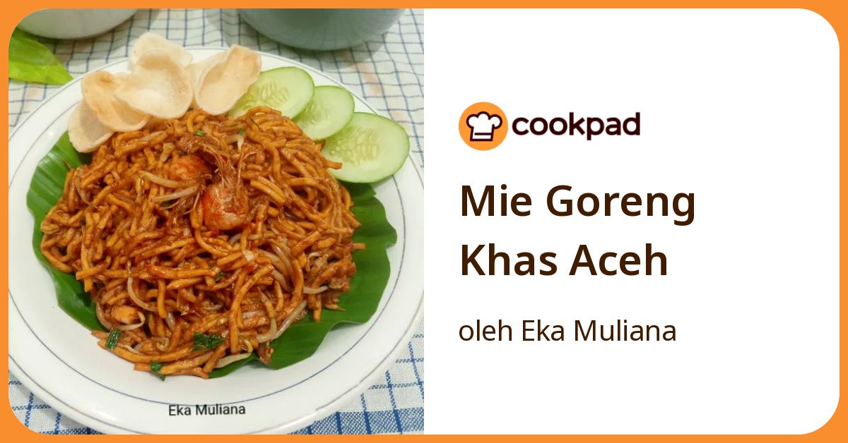 Mie Goreng Khas Aceh