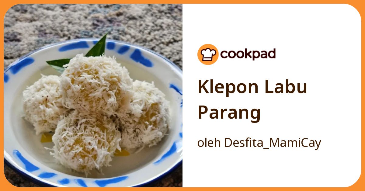 Klepon Labu Parang