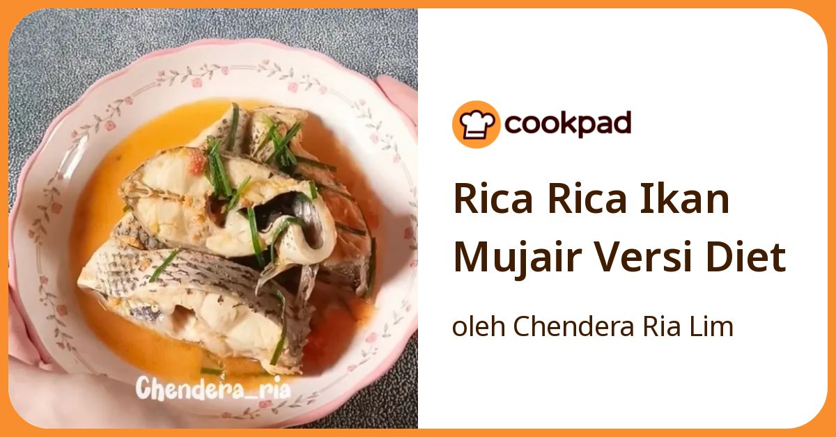 Rica Rica Ikan Mujair Versi Diet