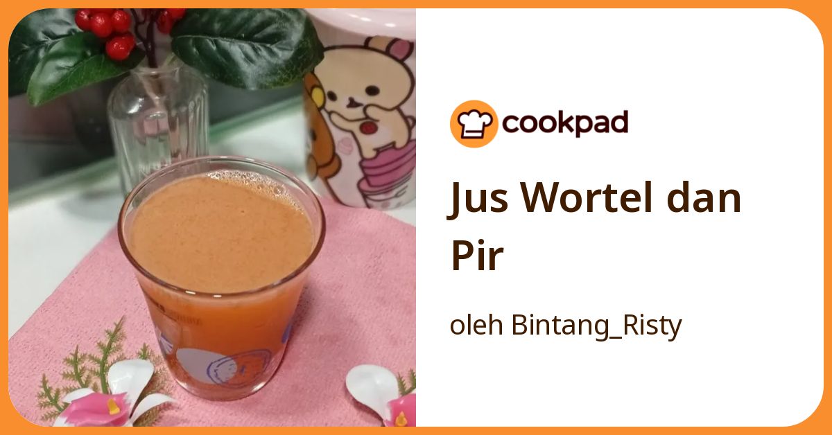 Jus Wortel dan Pir
