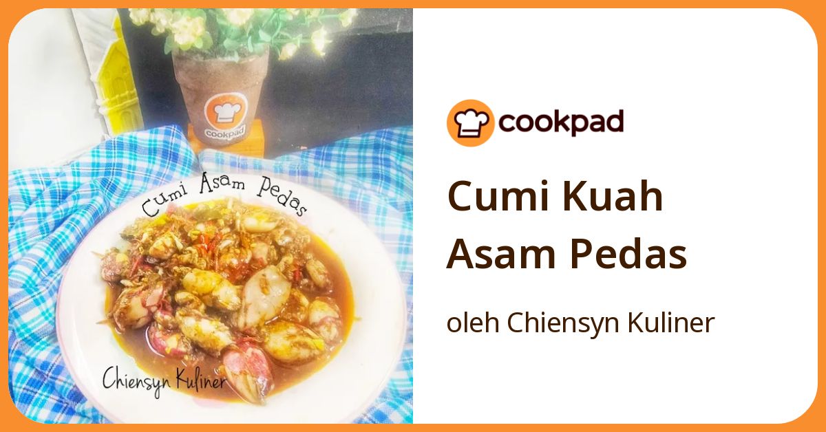 Cumi Kuah Asam Pedas
