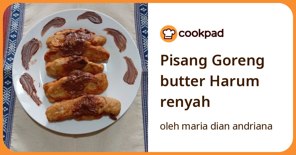 Pisang Goreng butter Harum renyah