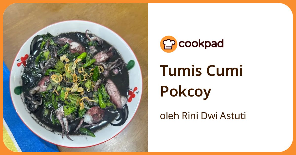 Tumis Cumi Pokcoy