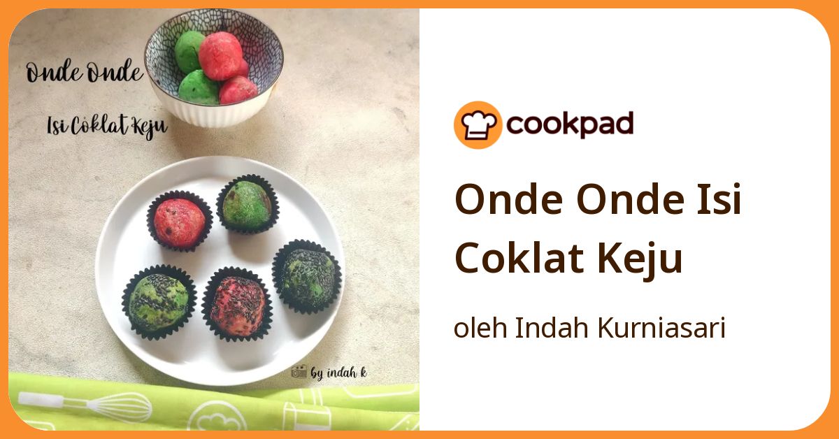Onde Onde Isi Coklat Keju