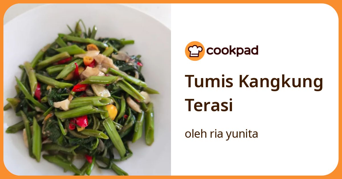 Tumis Kangkung Terasi