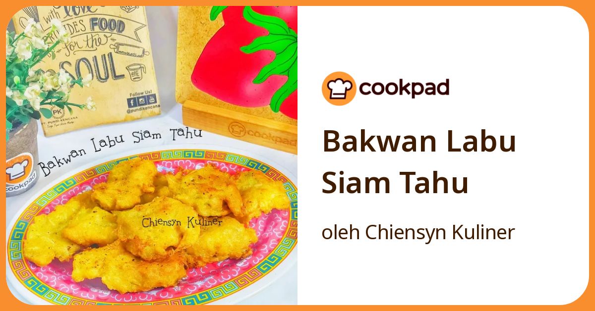 Bakwan Labu Siam Tahu