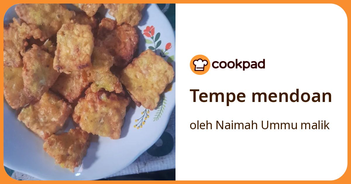 Tempe mendoan