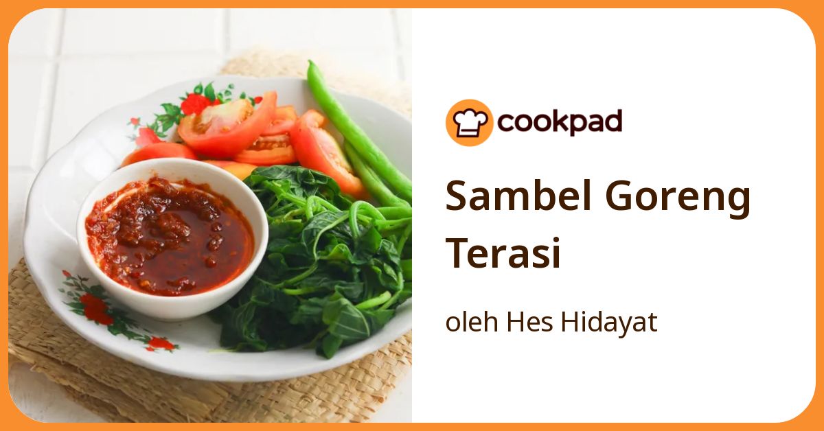 Sambel Goreng Terasi