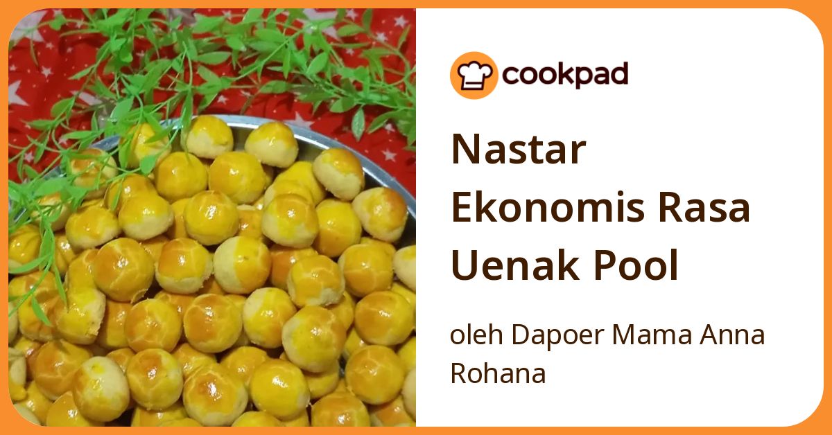 Nastar Ekonomis Rasa Uenak Pool