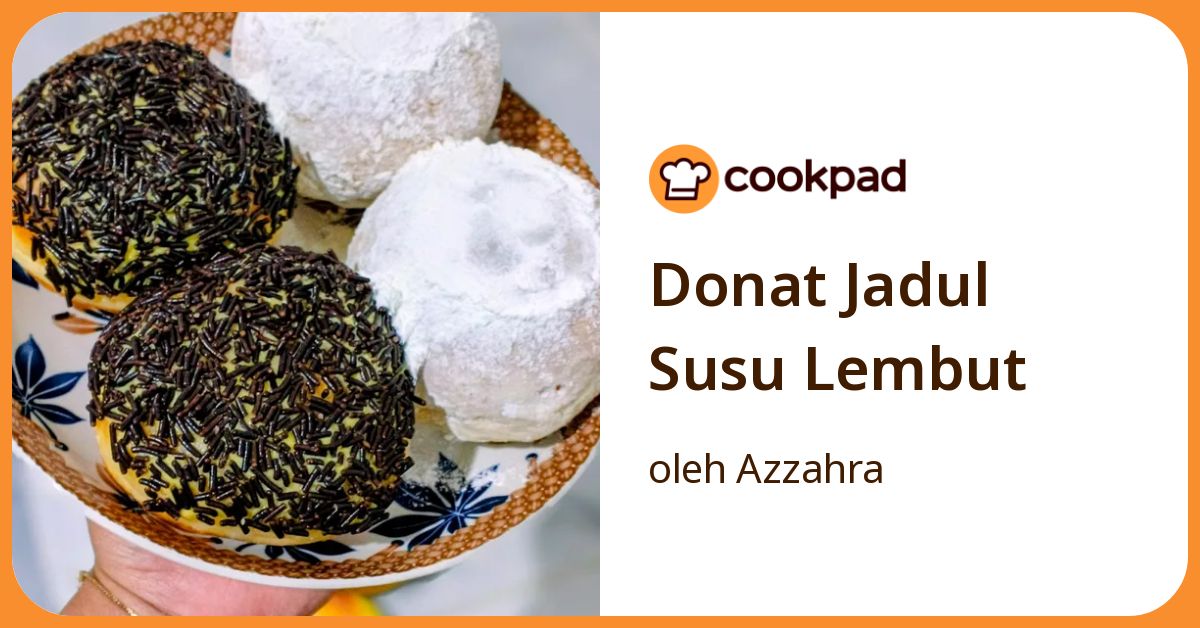 Donat Jadul Susu Lembut
