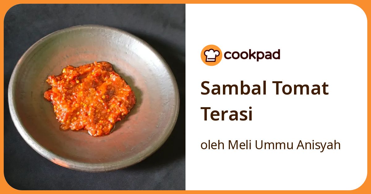 Sambal Tomat Terasi