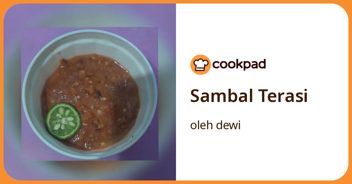 Sambal Terasi