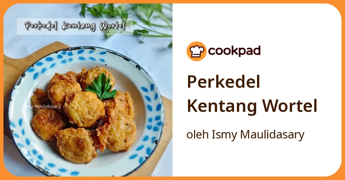 Perkedel Kentang Wortel