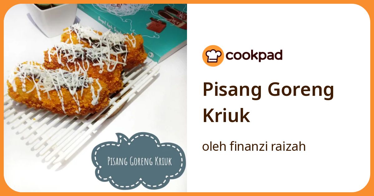 Pisang Goreng Kriuk