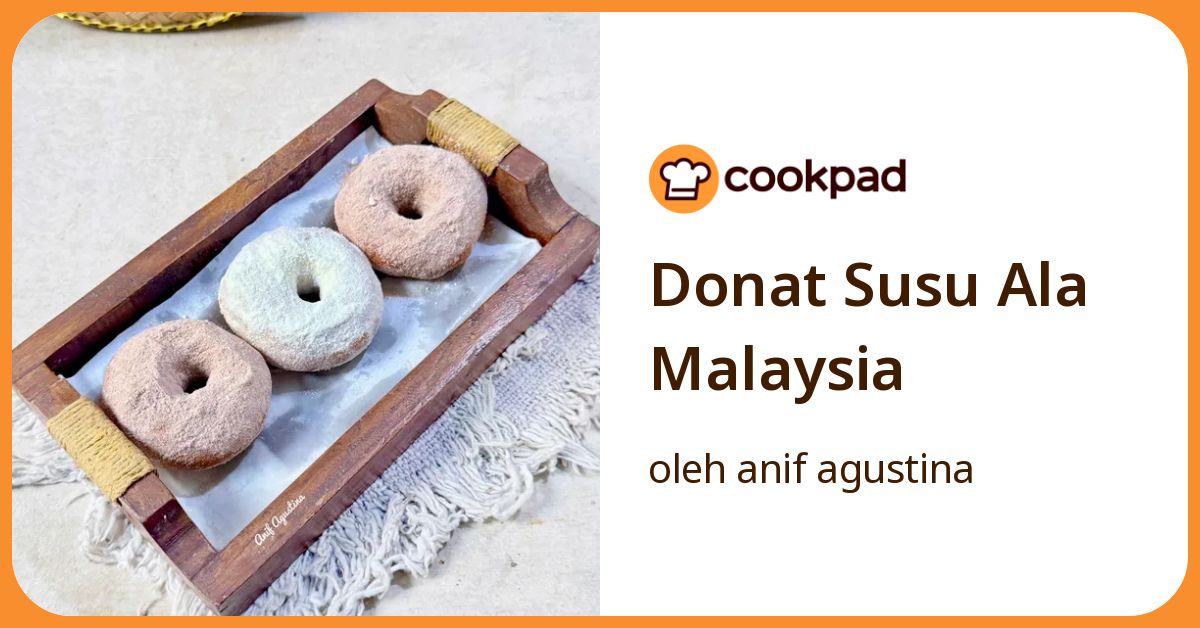 Donat Susu Ala Malaysia
