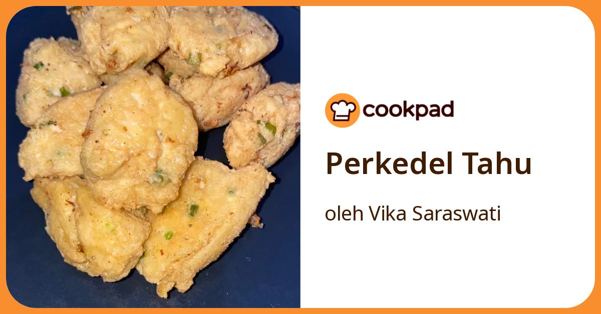 Perkedel Tahu